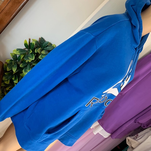 Reebok Hoodie pullover blue jacket tunic top size extra large - Picture 8 of 11